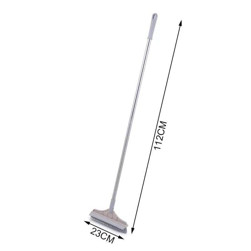 Amazing 2 In 1 Floor Scrub Brush, Long Handle Removable Wiper Magic Broom Brush, Telescopic Handle Stiff Bristle Shower Scrubber Amazing 2 In 1 Floor Scrub Brush, Long Handle Removable Wiper Magic Broom Brush, Telescopic Handle Stiff Bristle Shower Scrubber
